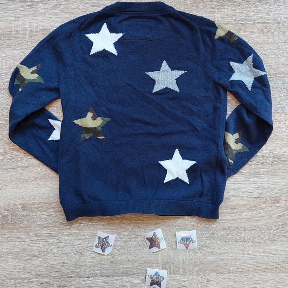 2017 vguc Mini Boden star sweater 7-8 years - Picture 7 of 16